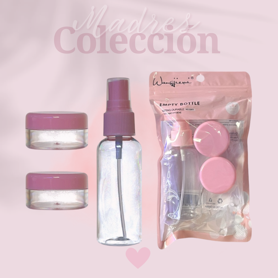 SET DE VIAJE X3 PLASTICO SET DE VIAJE X3 PLASTICO